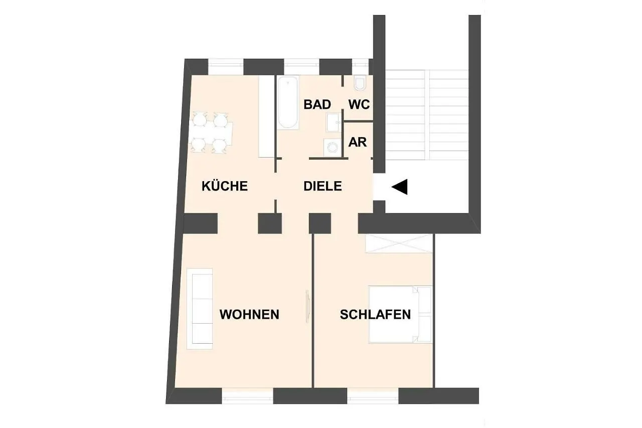 Apartment Rudolfsplatz Вена